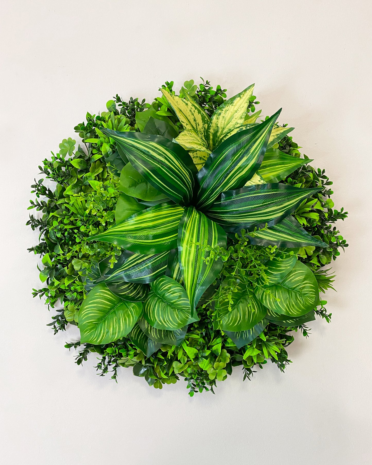 Plant Sphere/Pflanzenwand "GALATEA" aus Realtouch Kunstpflanzen