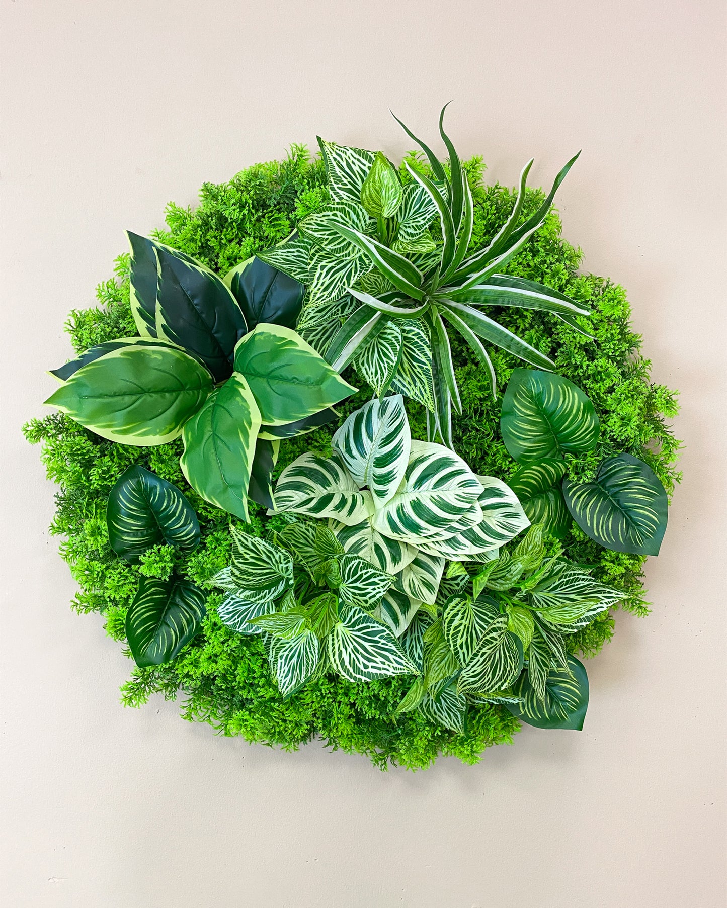 Plant Sphere/Pflanzenwand "THALASSA" aus Realtouch Kunstpflanzen