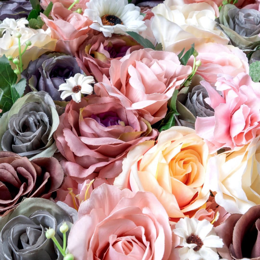 Blumenwand „AUTUMN BREEZE“ aus Realtouch Kunstpflanzen