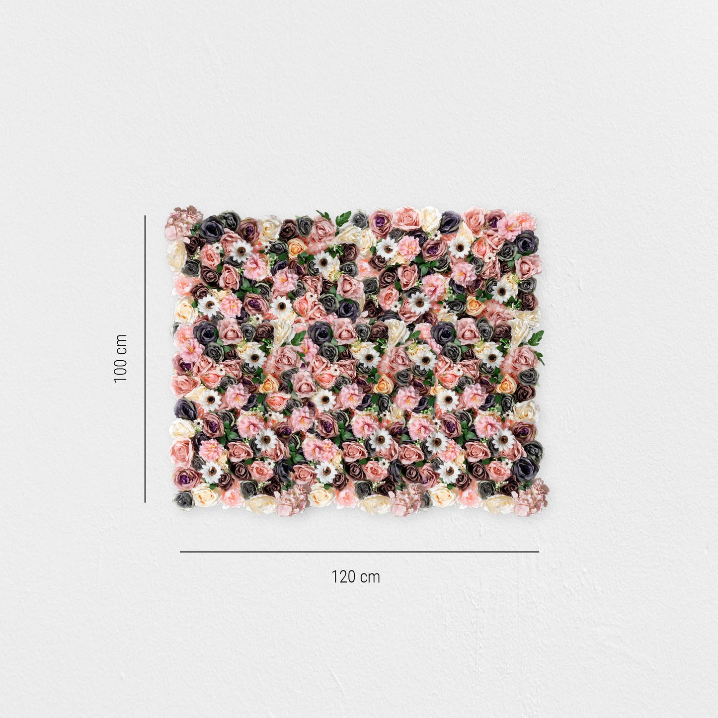 Blumenwand „AUTUMN BREEZE“ aus Realtouch Kunstpflanzen