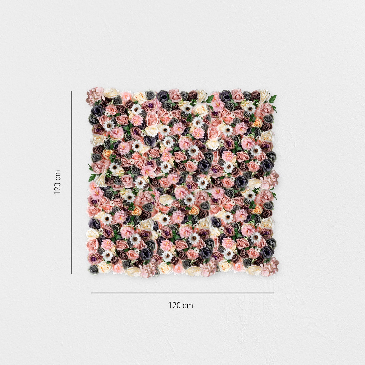 Blumenwand „AUTUMN BREEZE“ aus Realtouch Kunstpflanzen