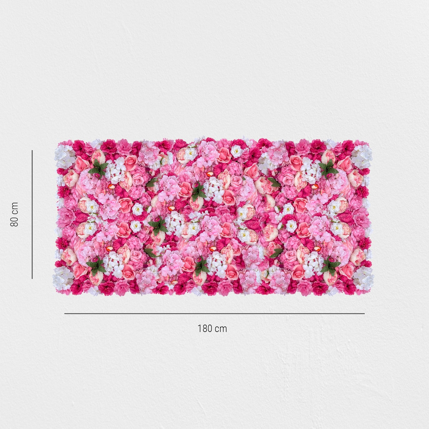 Blumenwand „MISS ROYAL“ aus Realtouch Kunstpflanzen