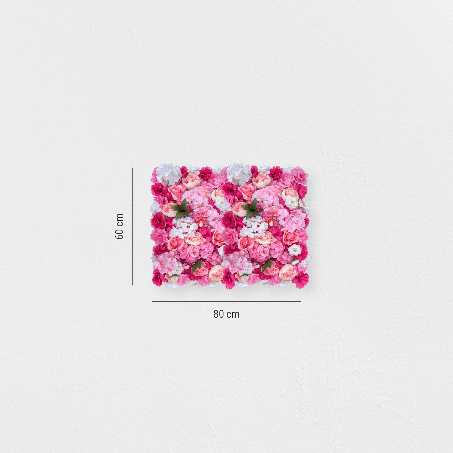 Blumenwand „MISS ROYAL“ aus Realtouch Kunstpflanzen
