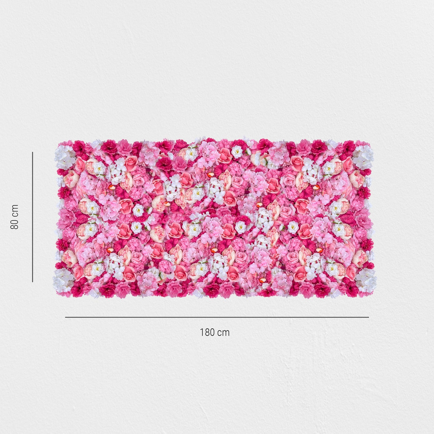 Blumenwand „MISS ROYAL“ aus Realtouch Kunstpflanzen