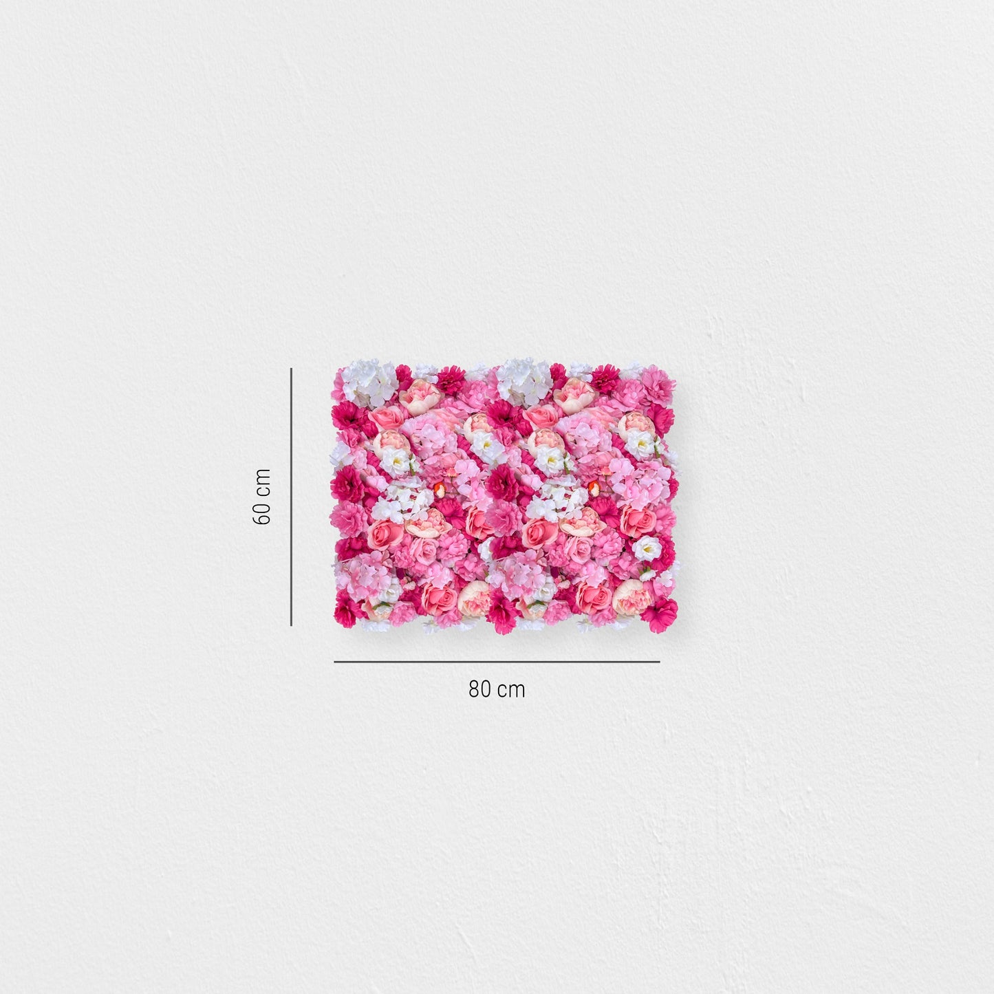 Blumenwand „MISS ROYAL“ aus Realtouch Kunstpflanzen