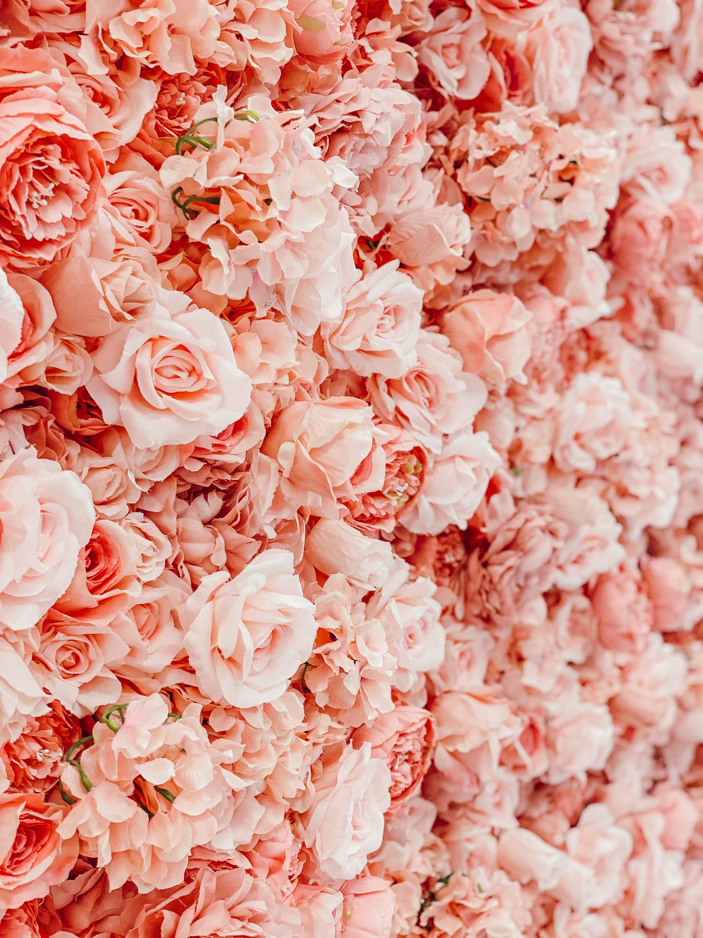 Blumenpanel "FABULOUS PRINCESS" aus Realtouch Kunstpflanzen