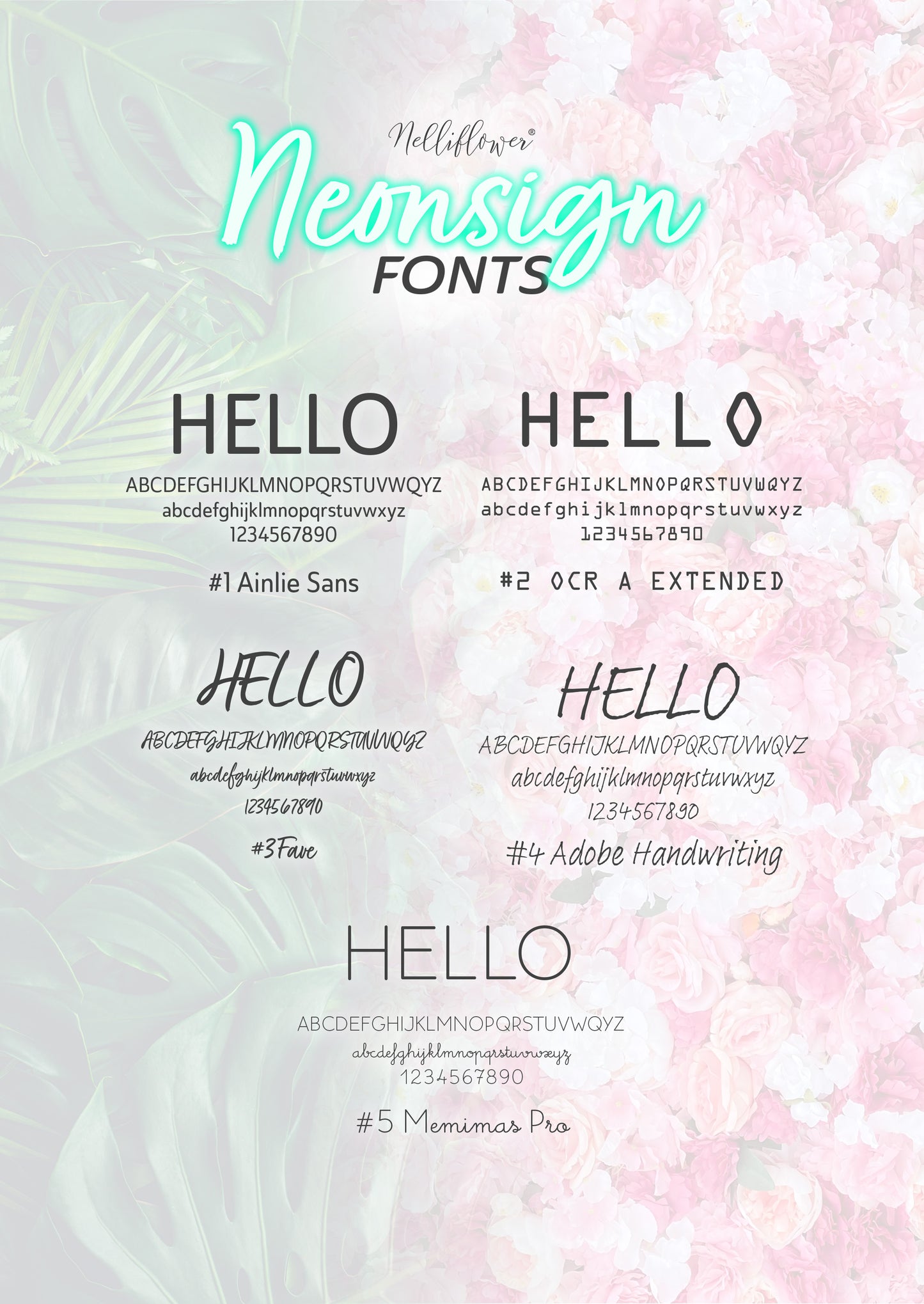 Individualisiertes Neonsign mit TEXTEINGABE (100cm Breite)