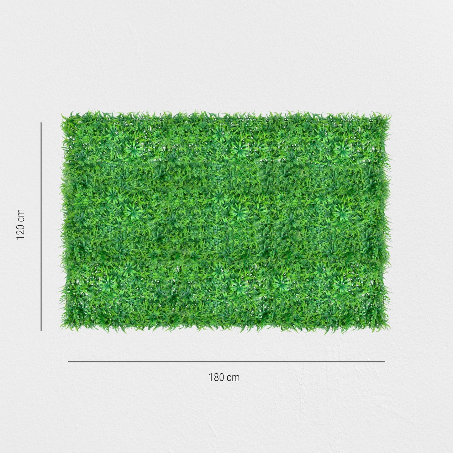 Pflanzenwand "DOUBLE & BUSCH" aus Realtouch Kunstpflanzen - nelliflower.de