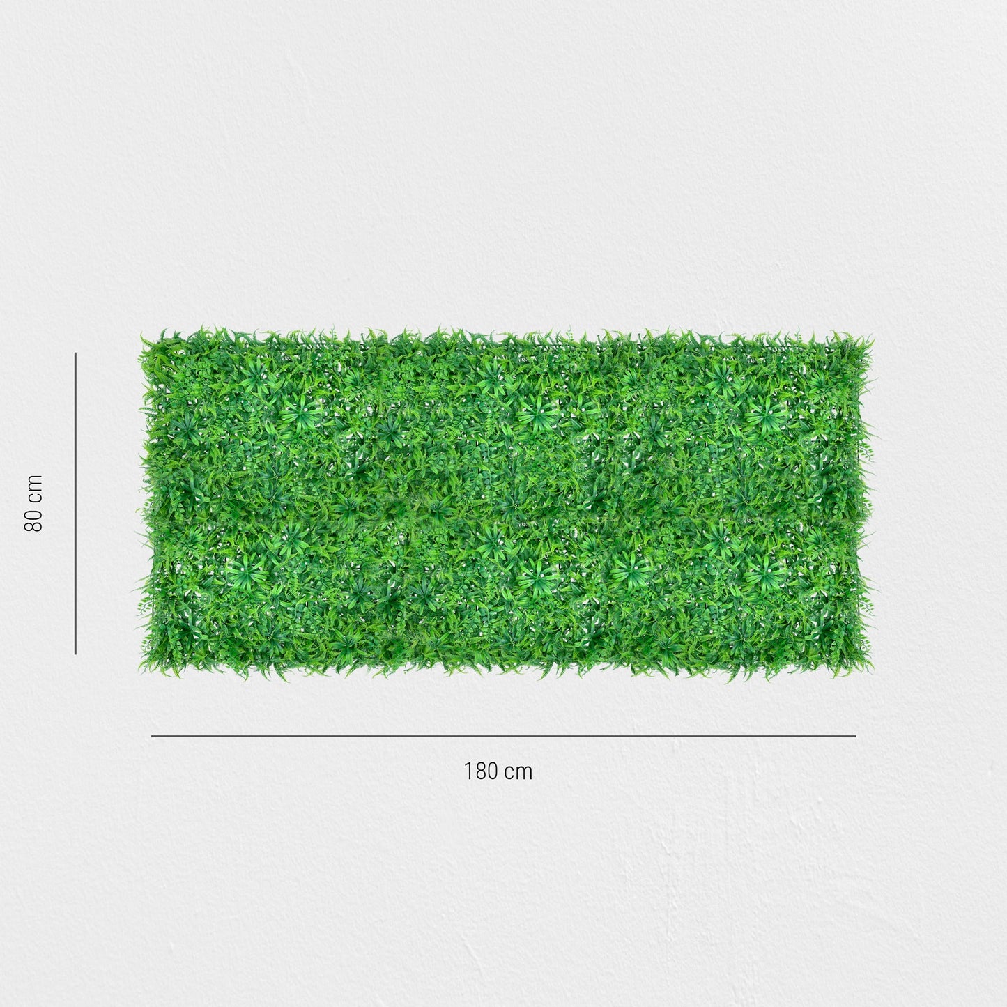 Pflanzenwand "DOUBLE & BUSCH" aus Realtouch Kunstpflanzen - nelliflower.de