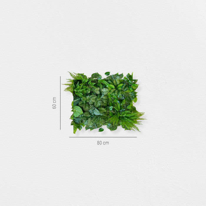 Pflanzenwand "URBAN JUNGLE" aus Realtouch Kunstpflanzen - nelliflower.de