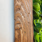 Plantframe/Pflanzenwand/Mooswand "PANAY" aus Realtouch Kunstpflanzen mit Fichtenholzrahmen