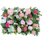 Flower panel "RASPBERRY GARDEN" made of Realtouch artificial plants