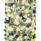 Flowerframe "SCHARFSINN" aus Realtouch Kunstpflanzen, Holzrahmen mit weißem Decor - nelliflower.de