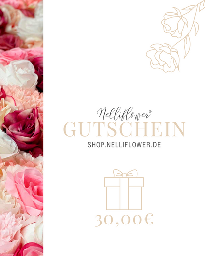 Nelliflower gift voucher online shop